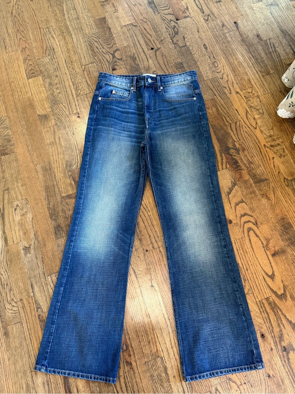 Isabel Marant Étoile Belvira Bootcut Jeans | Dark Wash 100% cotton | FR 40/US 8
